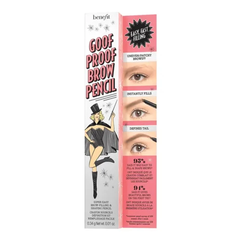 Benefit Goof Proof Brow Shaping Pencil 04 Warm Deep Brown - Afbeelding 4