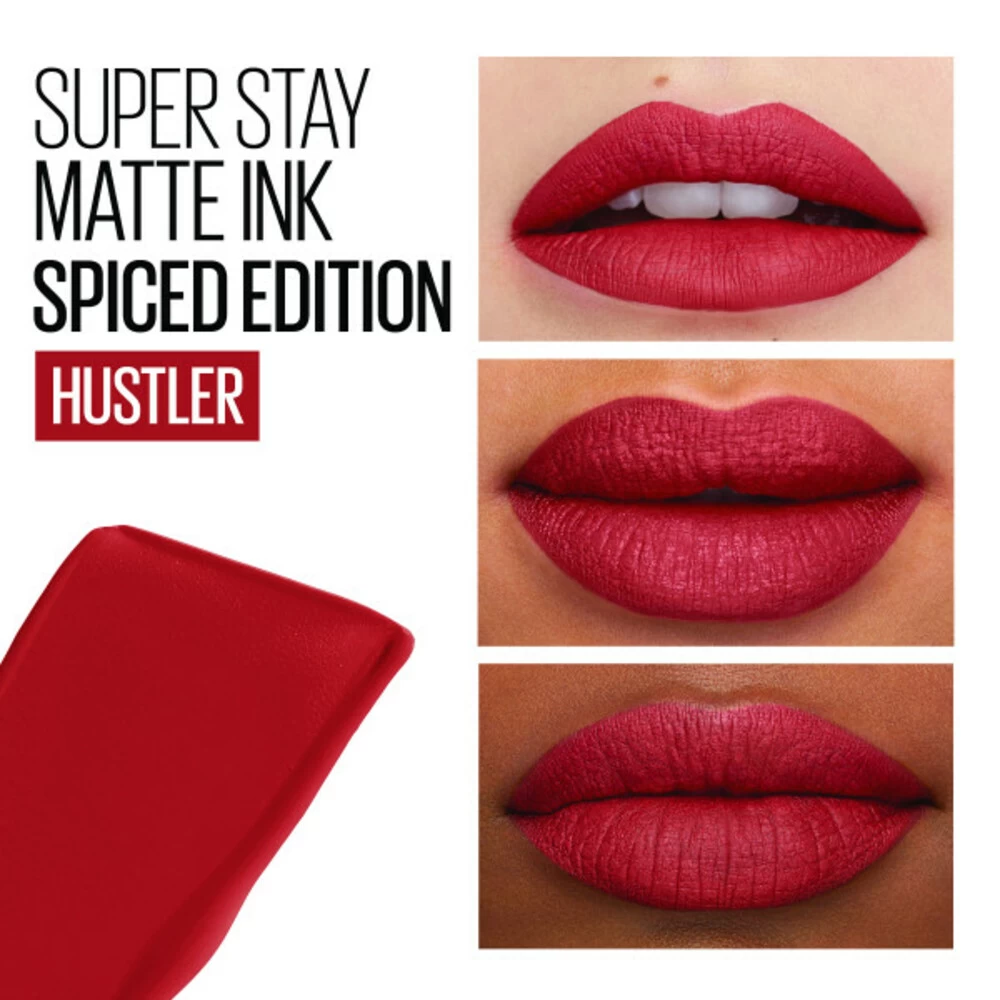 Maybelline SuperStay Matte Ink Lipstick 335 Hustler - Afbeelding 4