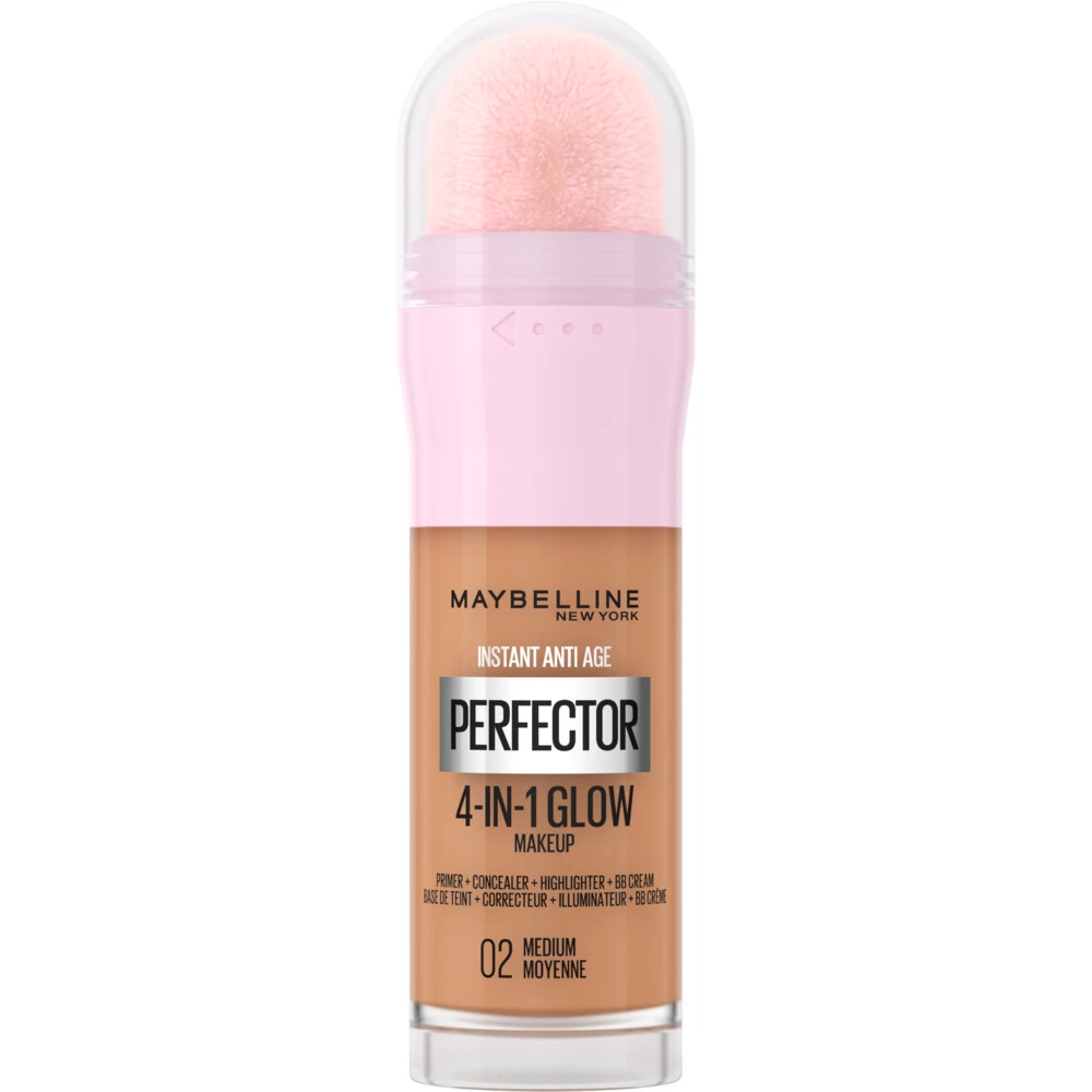 Maybelline Instant Anti-Age Perfector 4-in-1 Glow Medium - Primer, Concealer, Highlighter En BB-Cream In één