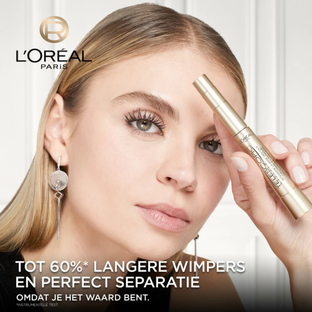L'Oreal Lu0027Oréal Telescopic Black Mascara - Afbeelding 2